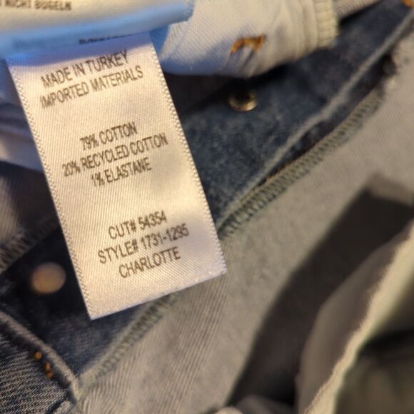 Citizens of Humanity Charlotte Jeans Womens 31 High Rise Straight Button Fly - Picture 10 of 10